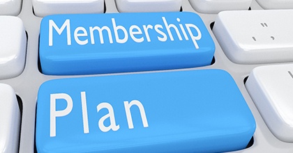 Membership plan keyboard graphic