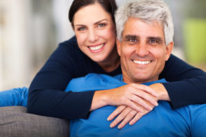 portrait of a smiling couple