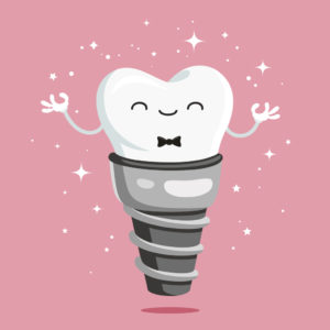dental implant structure pieces 